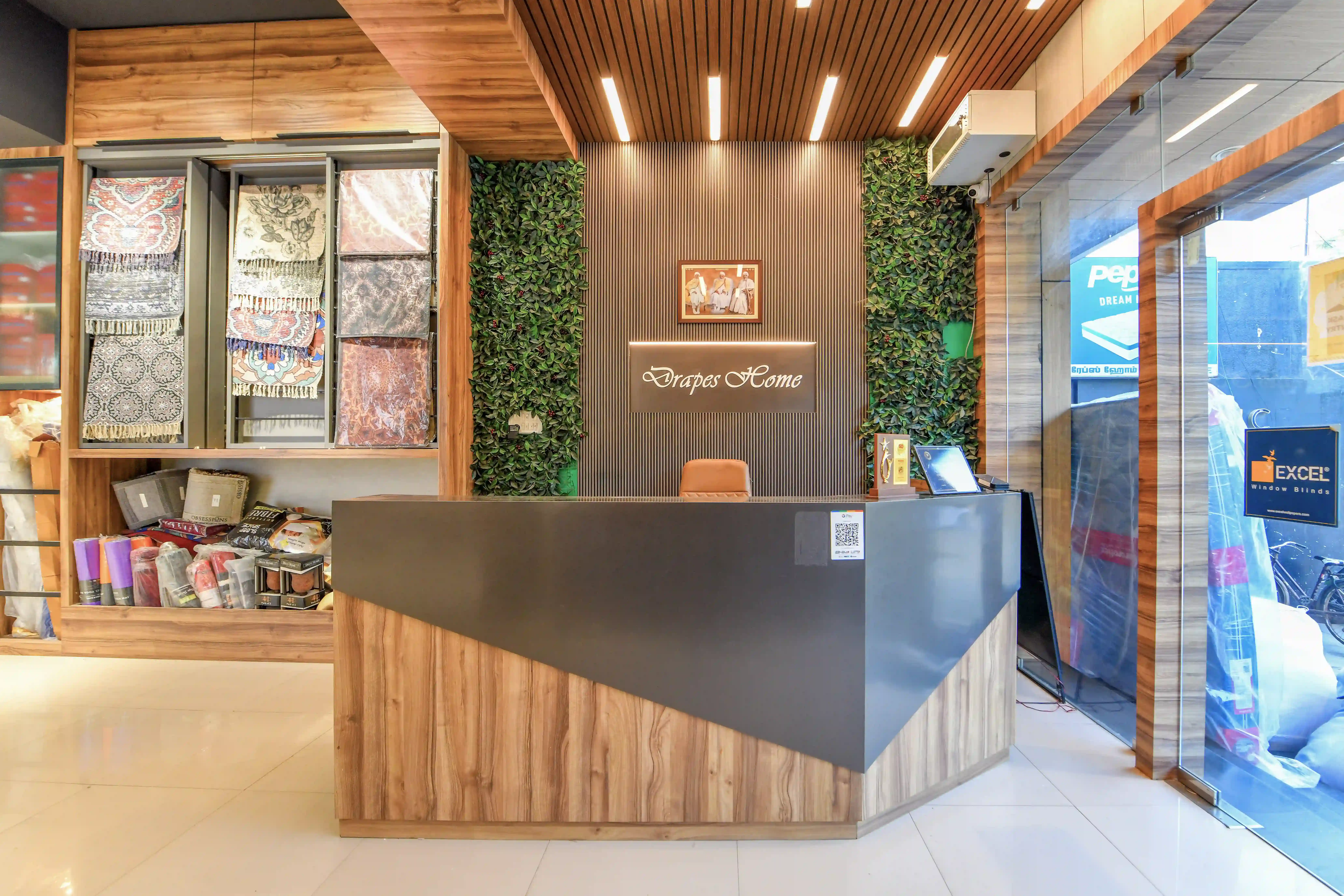 Drapes Home Commercial Interior Project | AV Architects